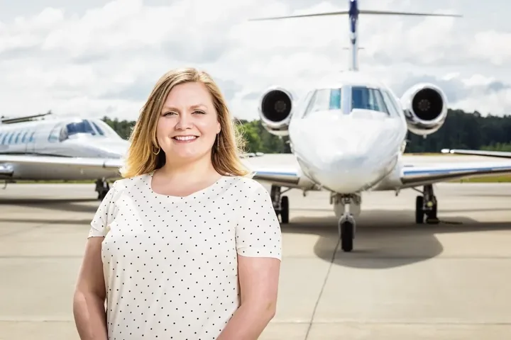 Christina Wells, VP of Flight Operations at Causey Aviation